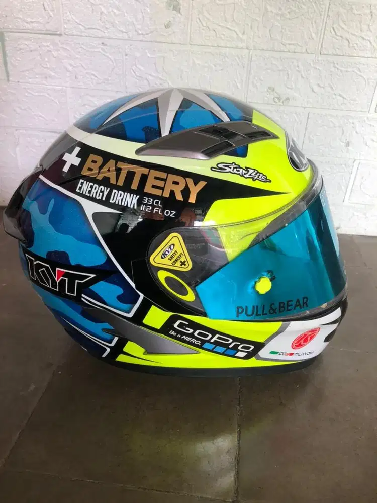 Helm KYT vendetta 2 ori Alex Espargaro