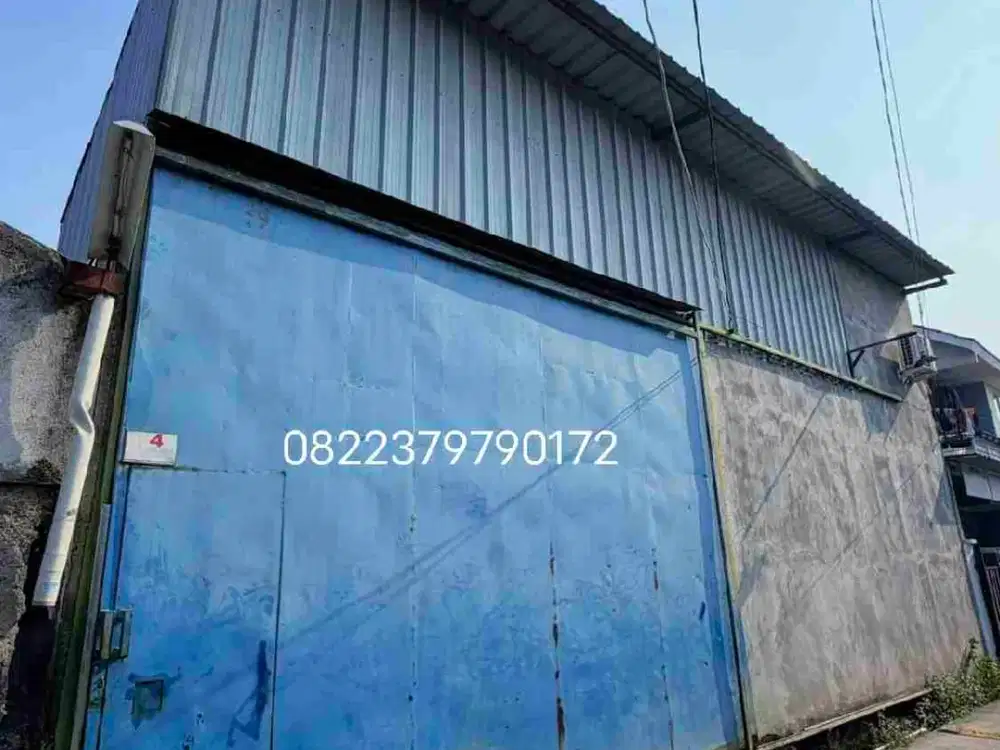 DIJUAL CEPAT WORKSHOP MURAH STRATEGIS DI BEKASI UTARA