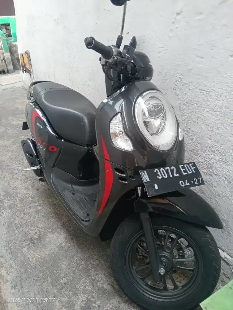 Scoopy ORI pabrik.siap pakai lokasi malang
