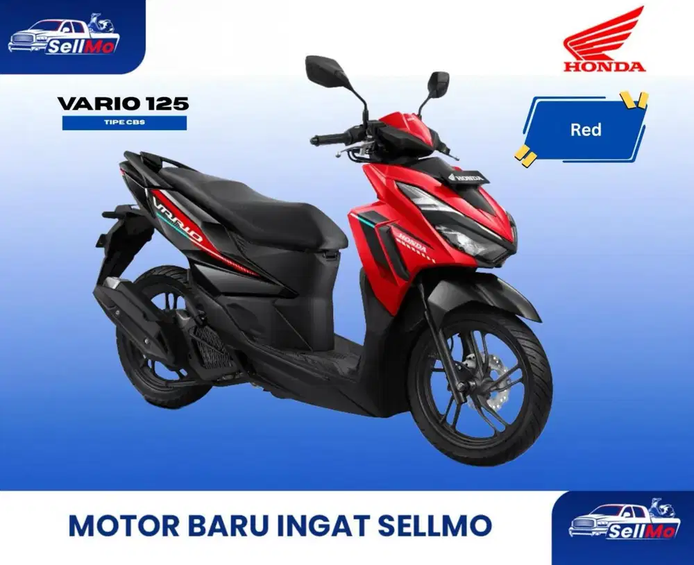 PROMO MOTOR HONDA VARIO 125 CBS,  CBS ISS STREET & VARIO EVO CBS