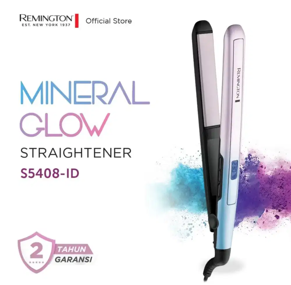 WTS Remington Mineral Glow Hair Straightener
