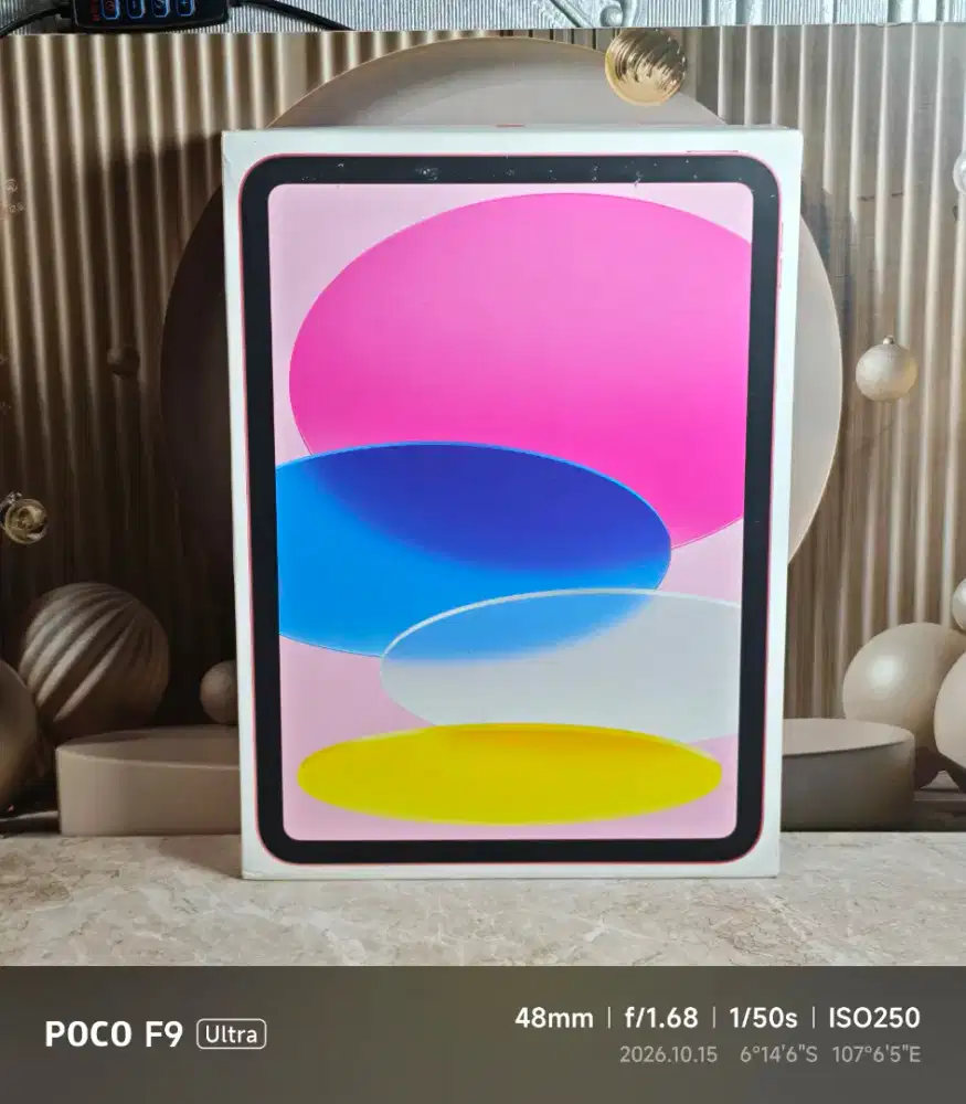 Ipad 11 A16 128gb pink baru segel
