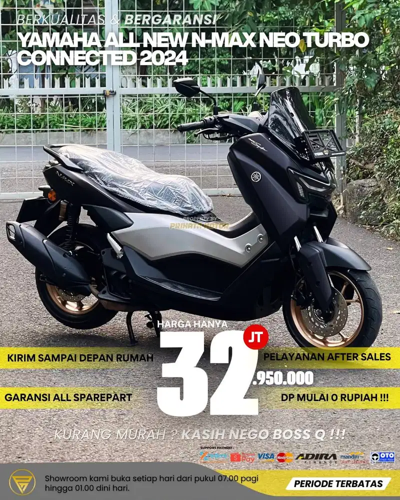 YAMAHA ALL NEW NMAX NEO TURBO CONNECTED 2024 !!!