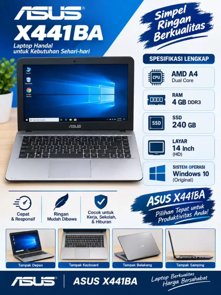 Asus x441BA AMD