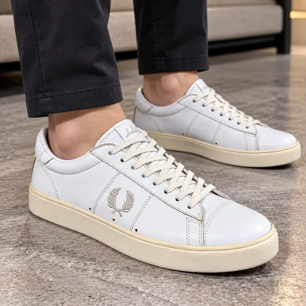 Sepatu Fred Perry Leather Sport Wear Size 43