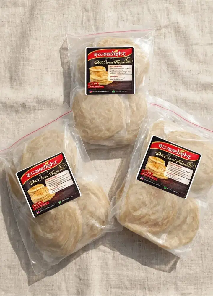 Roti canai Frozen swaadisht