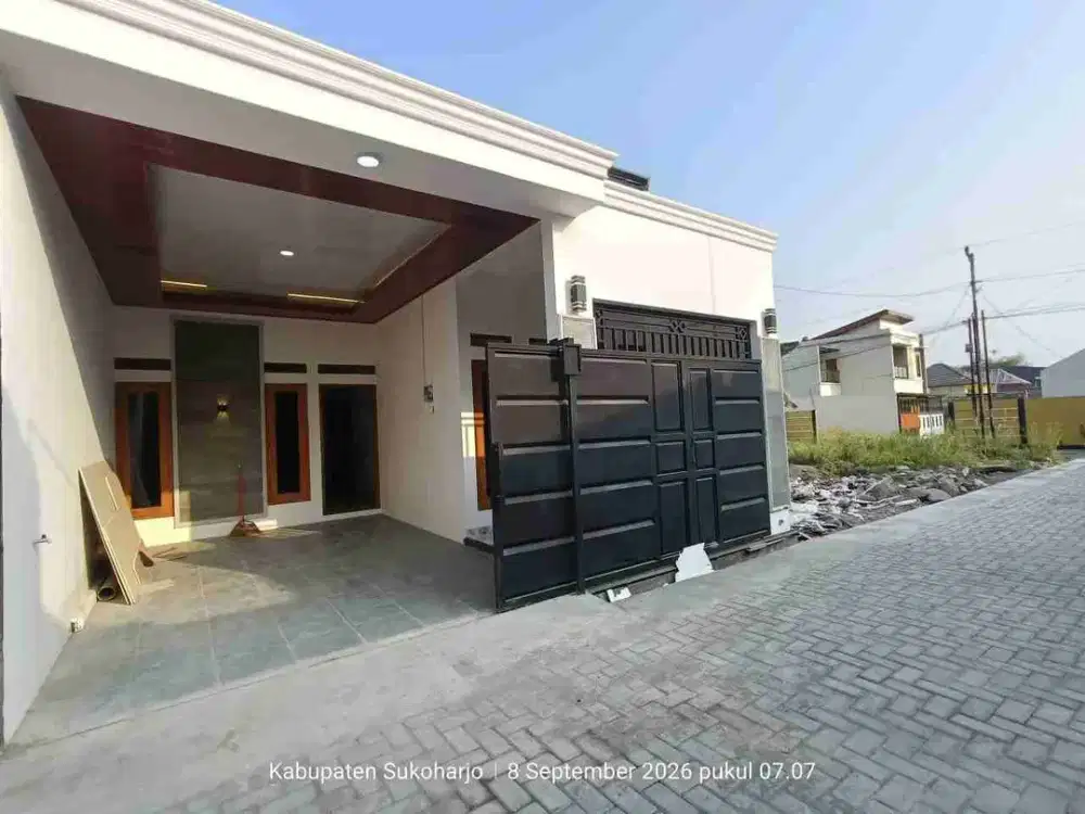 Rumah Ready Gress Clasic Modern di Kartasura