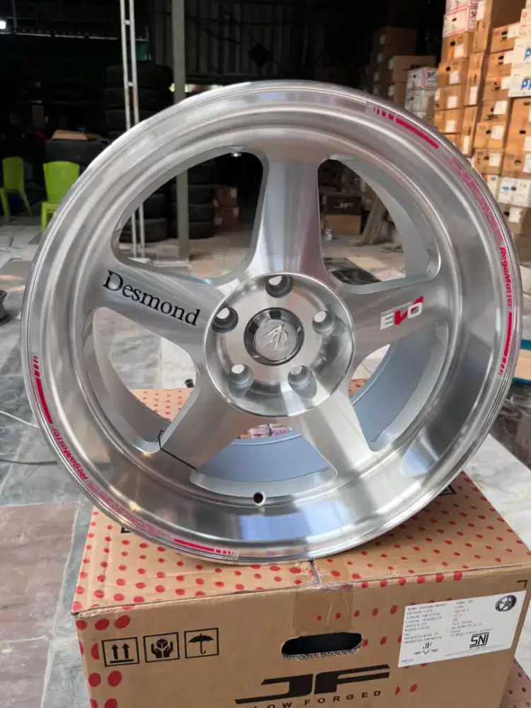 Evo regamaster ring 17x9 pcd 5x114,3 ET 25 innova reborn zenix