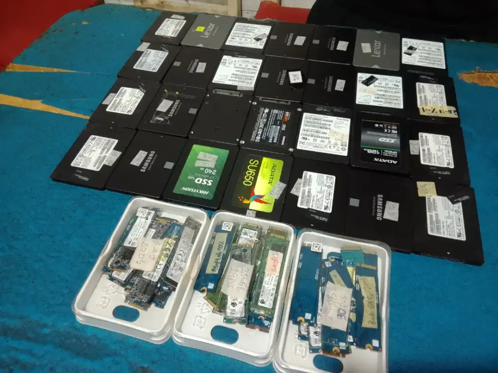 Terima jual beli komputer bekas ex lelangan kantor HDD ssd memori