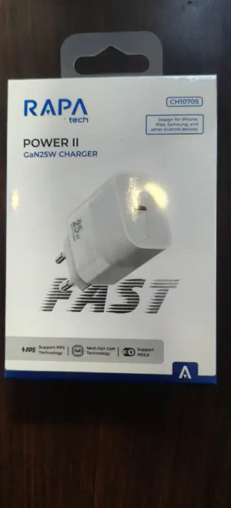 RAPA POWER II GaN 25W Charger  CH1070S