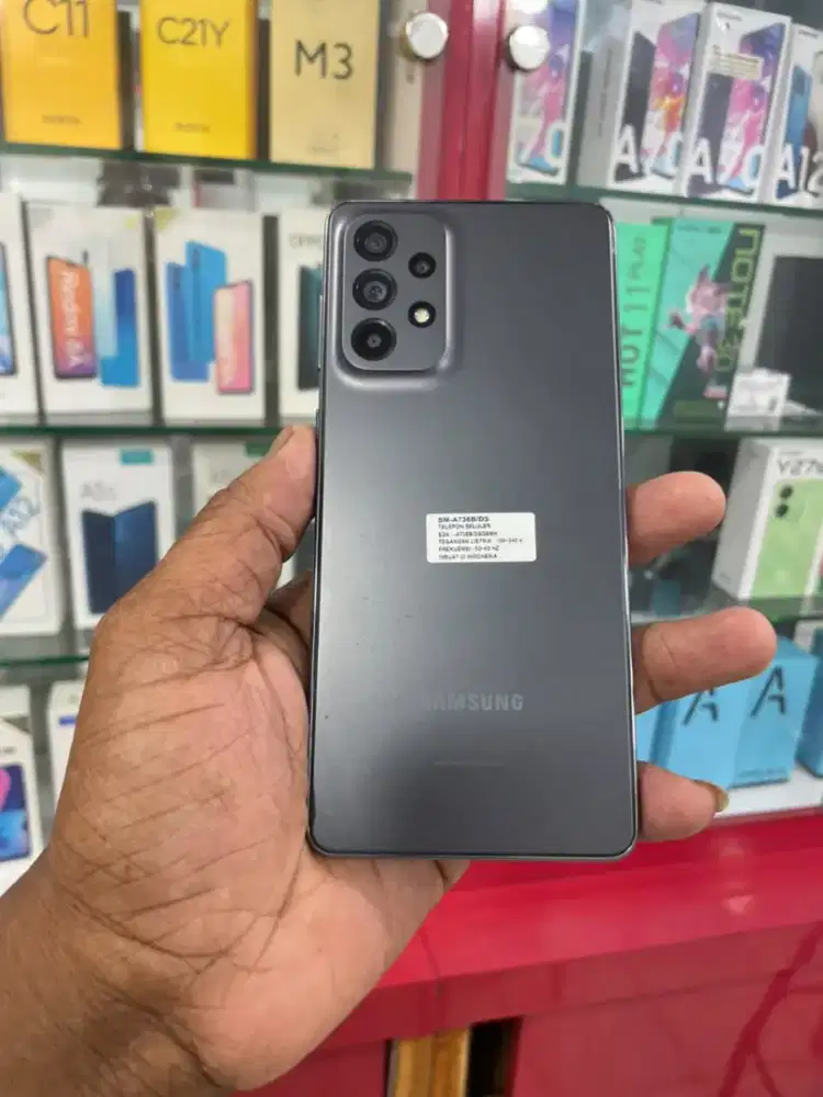 Samsung A73 8/256 mlus lengkap