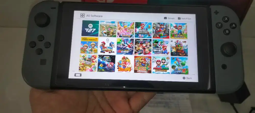 Nintendo Switch V2 Long Battery 256GB Fullest Fullgames