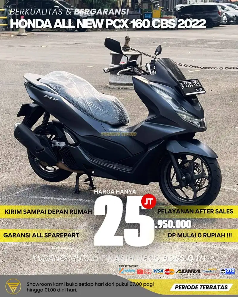 HONDA ALL NEW PCX 160 CBS  2022 !!!