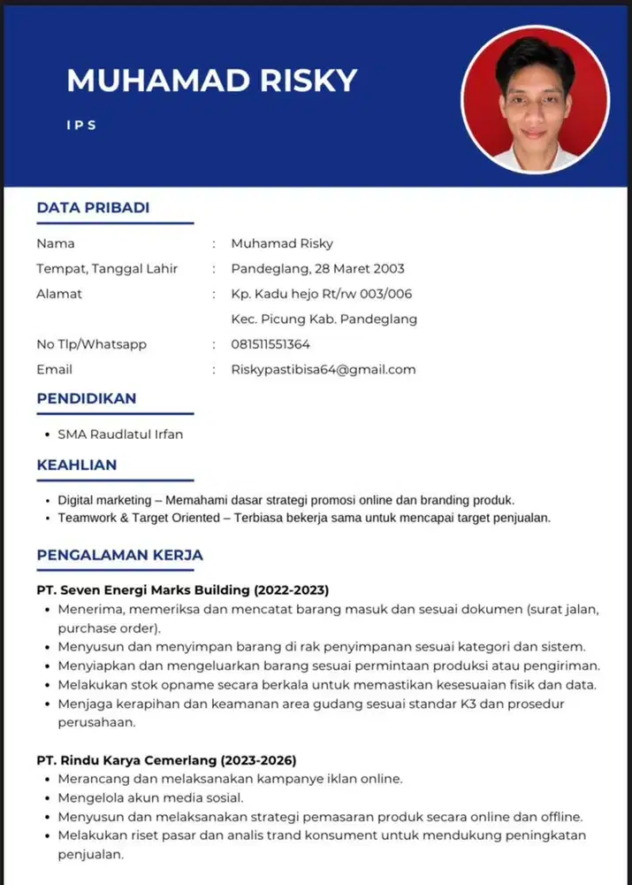 MENCARI PEKERJAAN