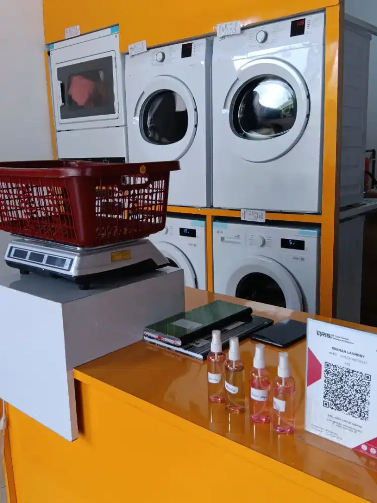 Dijual laundry beserta semua isinya