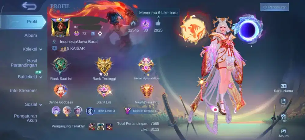 Akun mobile legends
