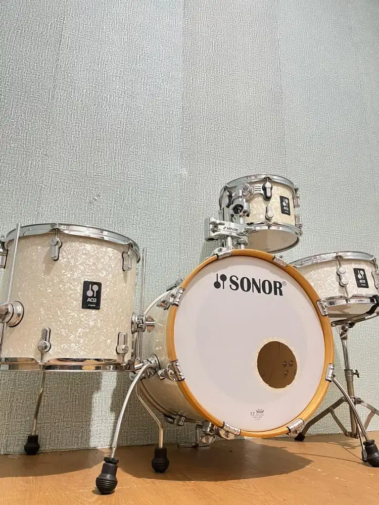 Drum sonor AQ2 safari shell pack 4 pcs like new