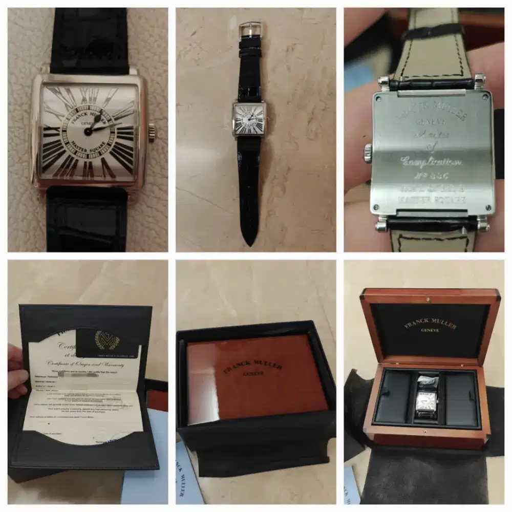 Preloved Premium Jam Tangan Frank Muller Geneve

Minat PM