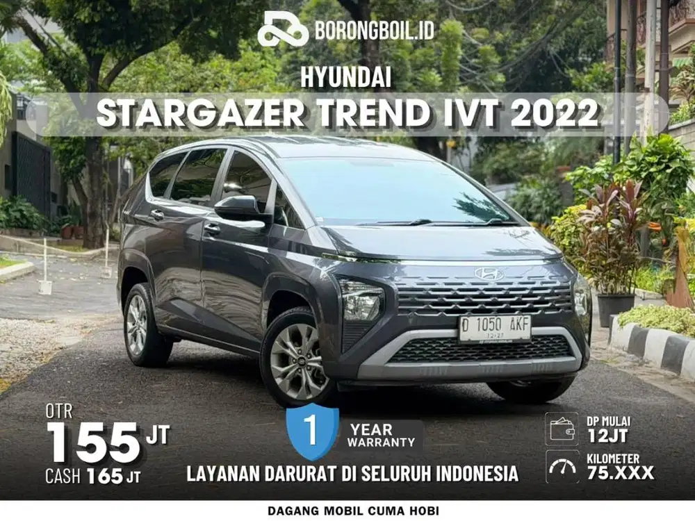 TERMURAH HYUNDAI STARGAZER TREND IVT 2022