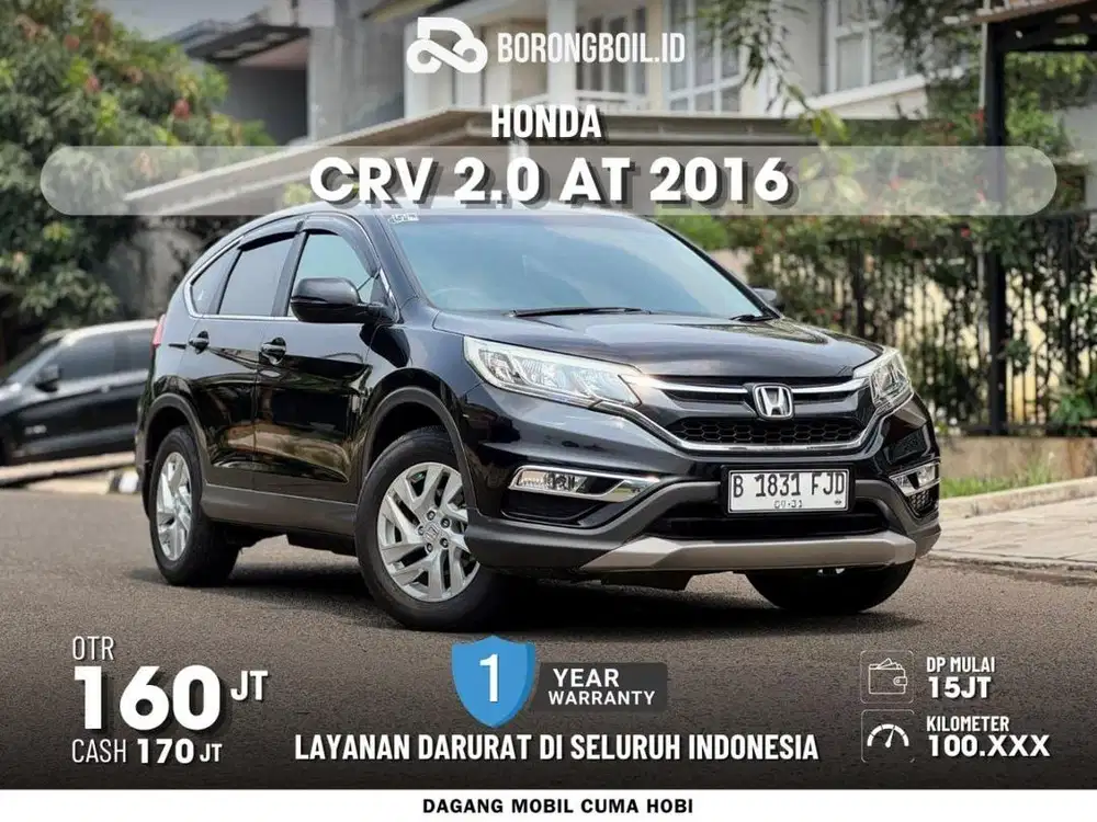 TERMURAH HONDA CRV 2.0 AT 2016 TANGAN PERTAMA