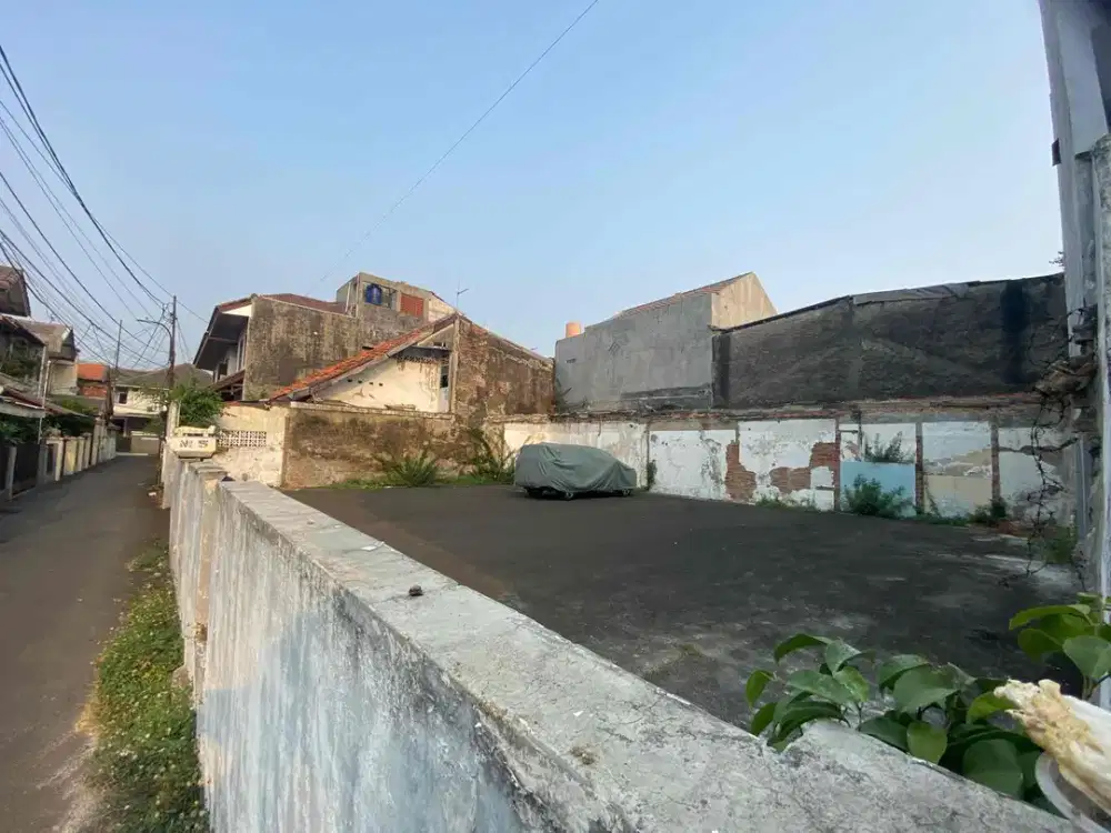 Jual Tanah Kavling Rawamangun Luas 263m2, lebar 17m, panjang 15m, SHM, akses mobil, Rp 3.9M nego
