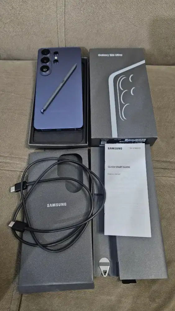 Samsung Galaxy S26 Ultra 12/256 Violet Baru 2 Bulan Sein Fullset Murah
