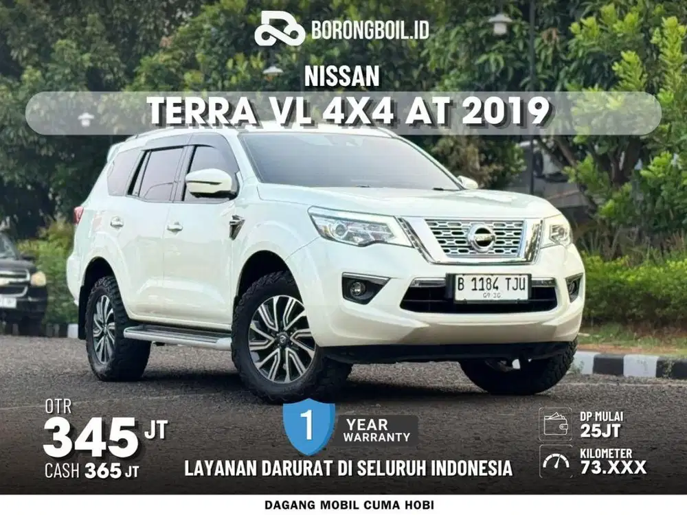 LOW KM! NISSAN TERRA VL 4X4 AT 2019 ISTIMEWA