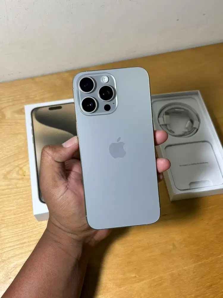 iPhone 15 Pro Max 256GB 5G Inter All Op | Garansi ON Like New