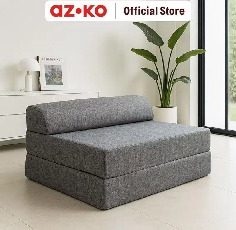 Sofa Bed Azko Sleeplite Abu-Abu