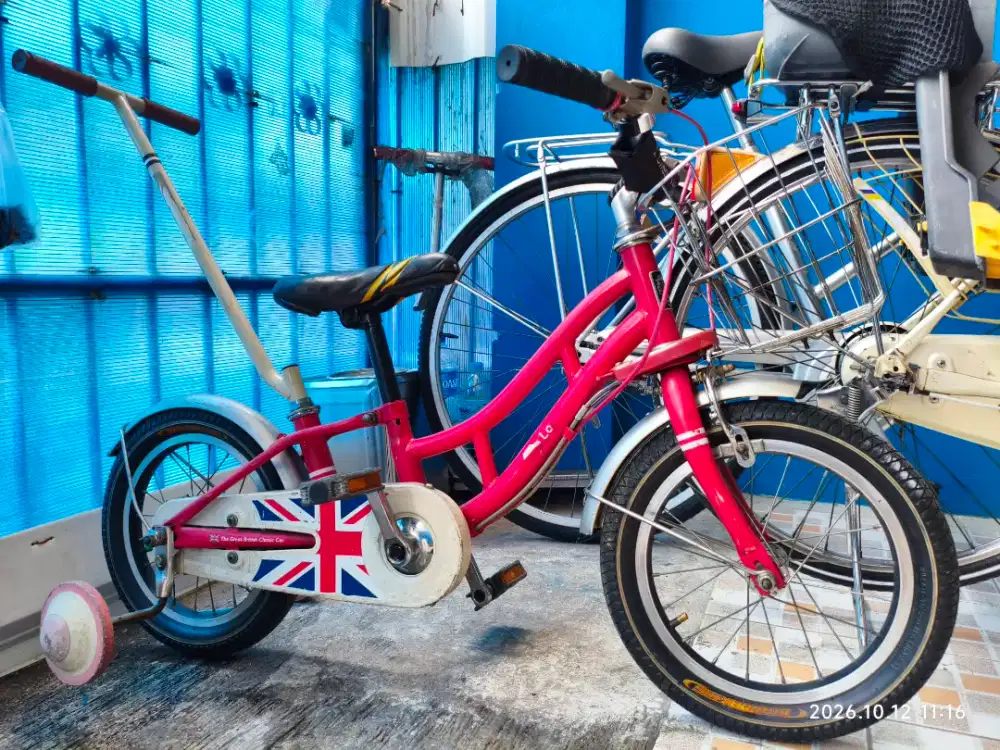 Sepeda Anak original London Taxi Kids 14 Inch (Classic British Style)