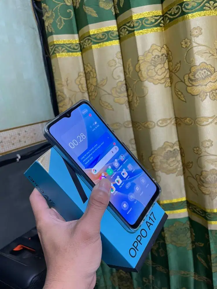 Oppo A17 RAM 4+4(8/64) Fullset Original
