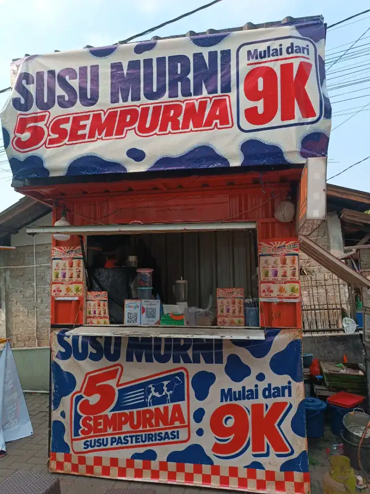 Jaga stand susu murni kalisari sabtu minggu saja