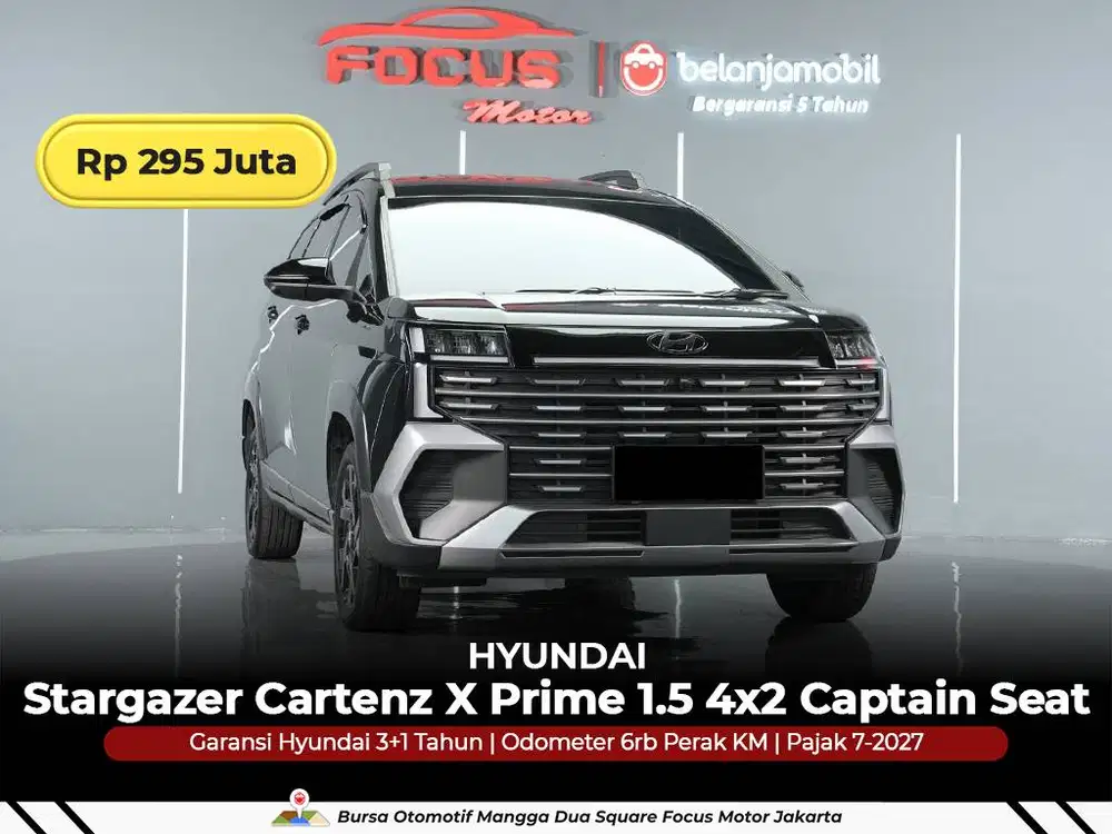 [GARANSI 5THN KM 6RB] Hyundai Stargazer Cartenz X Prime 2026/2025/2024