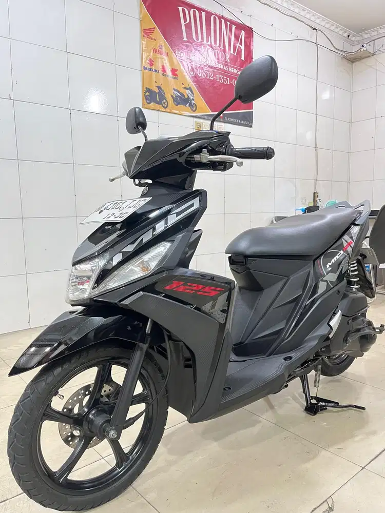 MIO M3 125 2015 / 2016 PAJAK ON PLAT B DKI SURAT LENGKAP