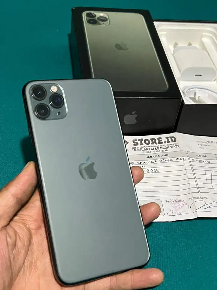 Iphone 11 Pro Max 256 GB Resmi Ibox
