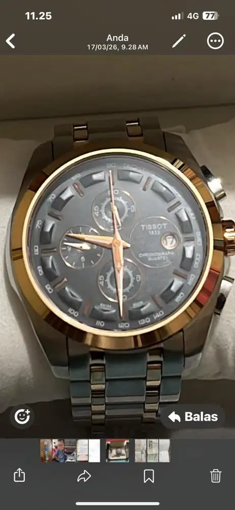 Jual Tissot Courturier Original
