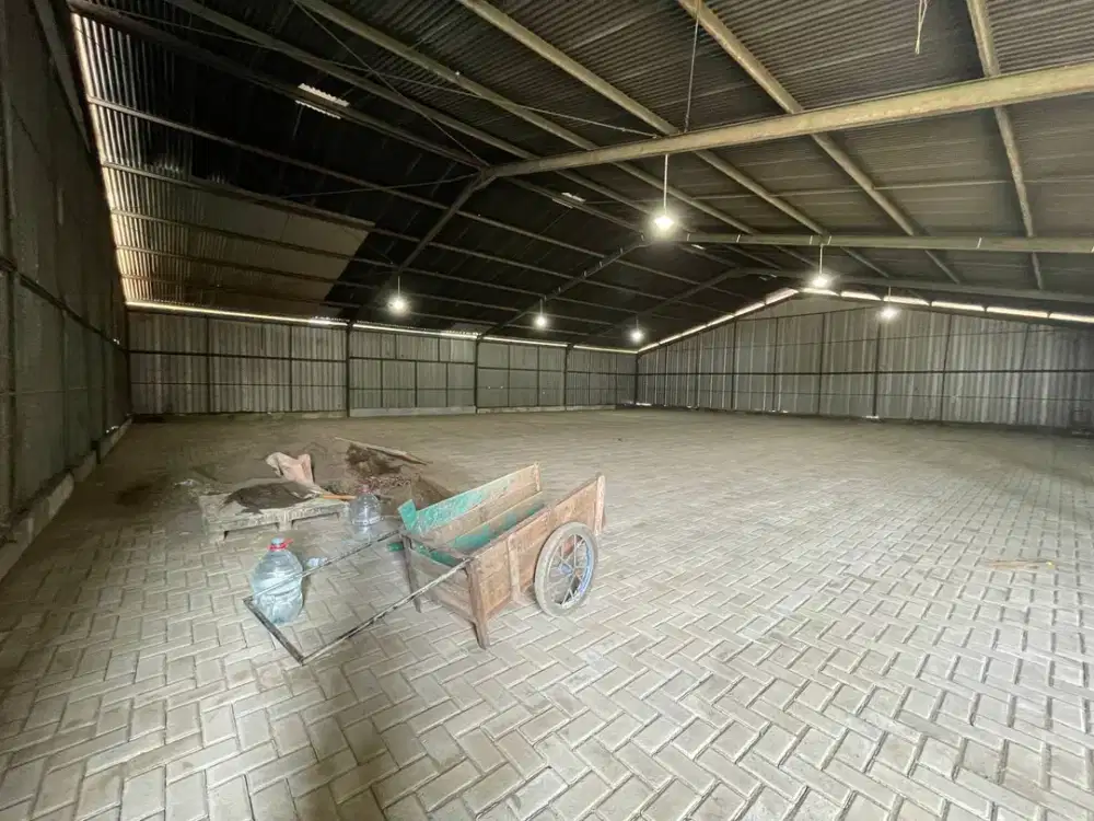 Disewakan gudang Tambak Sawah Sidoarjo