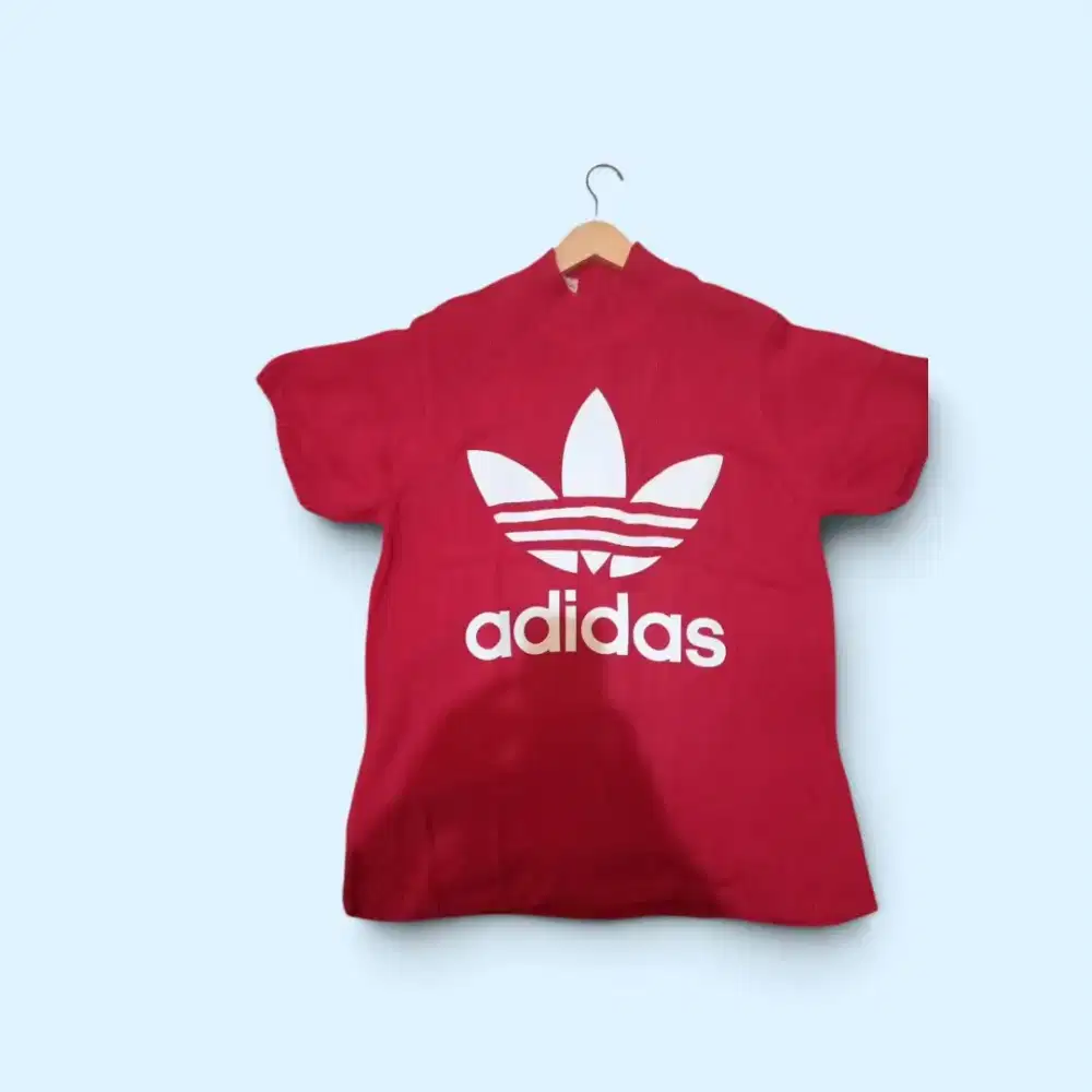 Baju Adidas Rajut Red