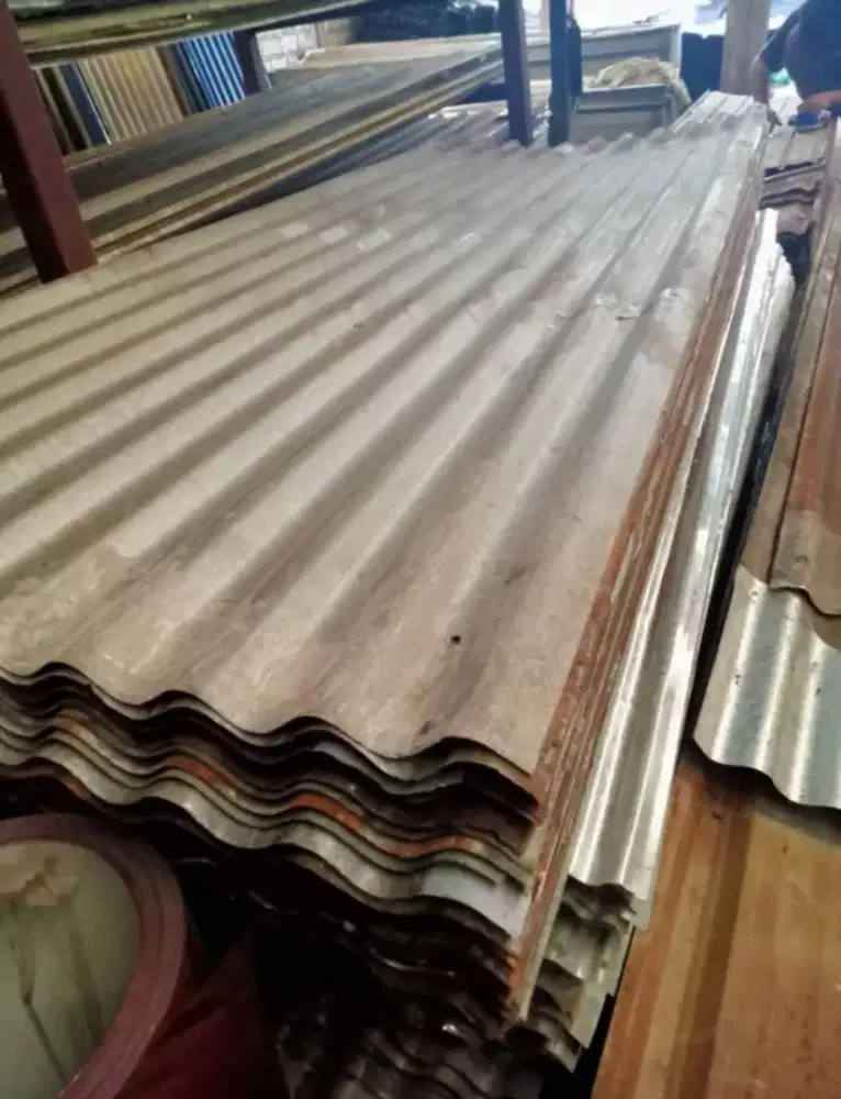 Jual seng gelombang bekas 80x240