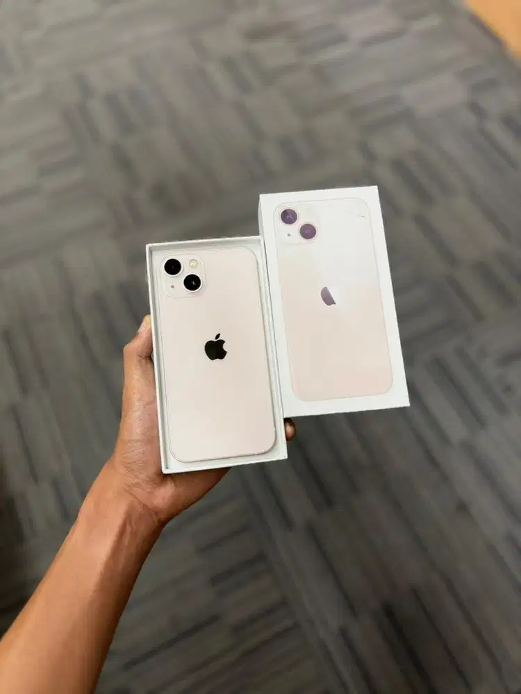 iPhone 13 256GB Pink resmi beacukai fullset oem