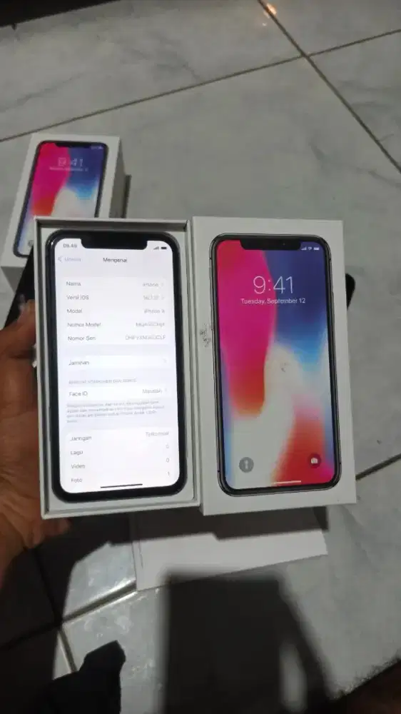 IPHONE X 64GB FULLSET