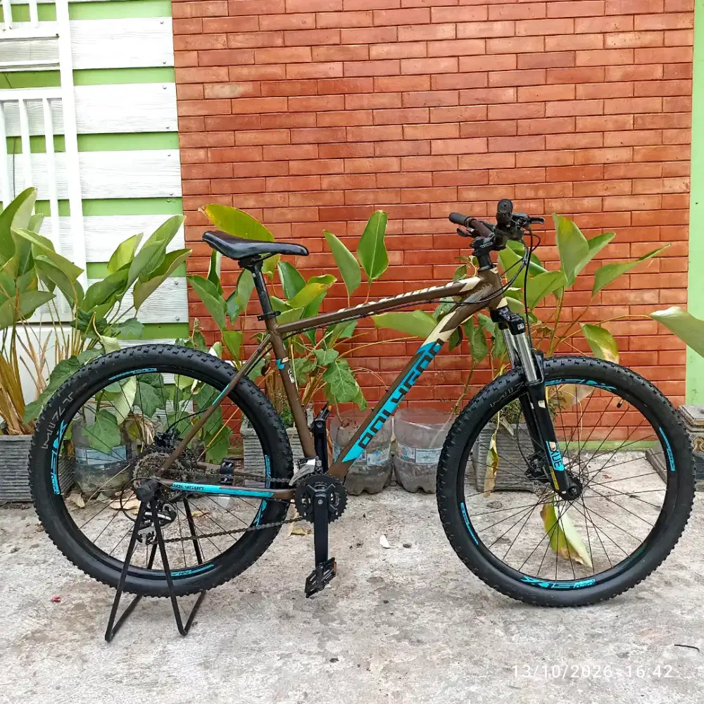 Polygon Premier 4 Sprocket 11-42T siap nanjak Selo Cemoro Sewu