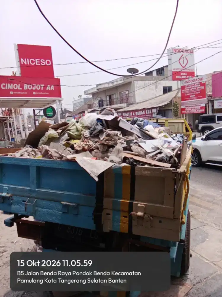 Jasa buang puing dan angkut sampah proyek