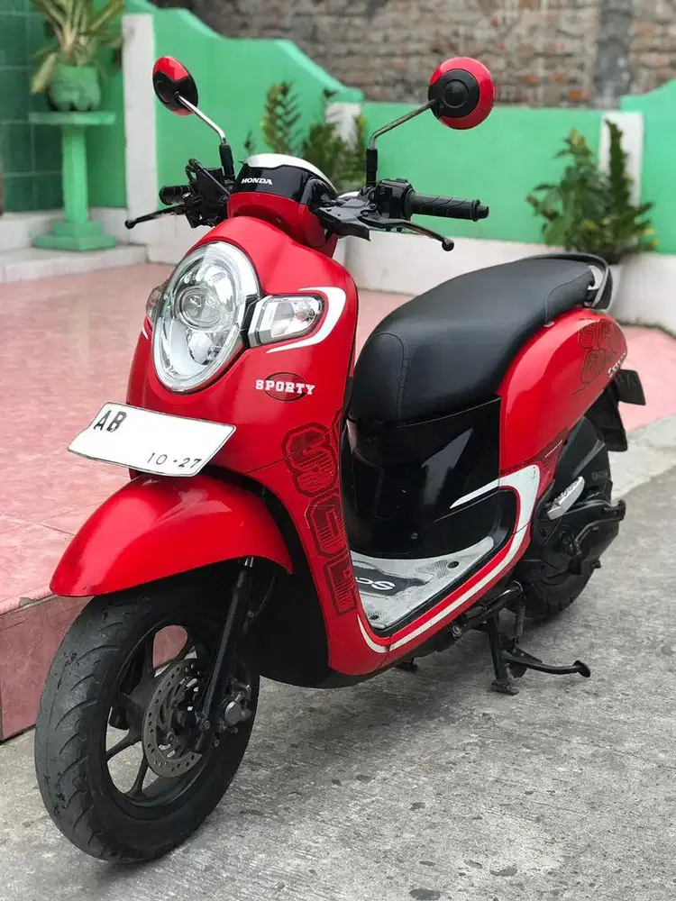 SCOOPY SPORTY ISS TAHUN 2017 AB BANTUL