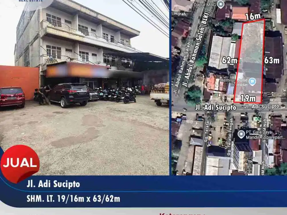 Ruko + Tanah Belakang
