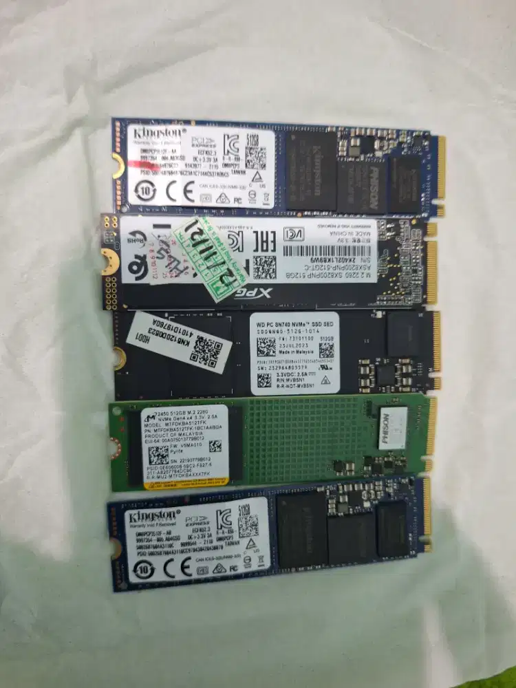 Bismillah di jual ssd nvme 512gb kondisi ok tes