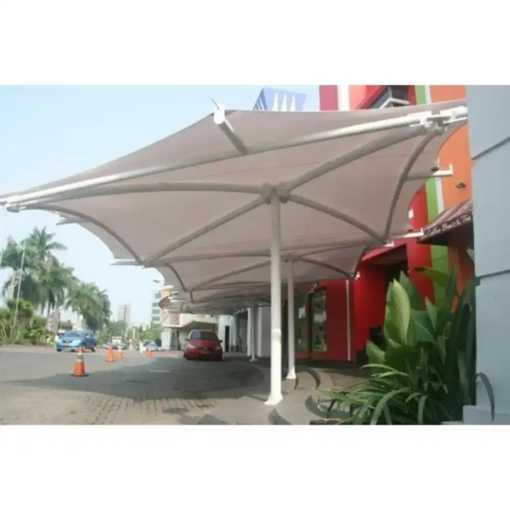 Canopy membran kain dan alderon bersaing murmer
