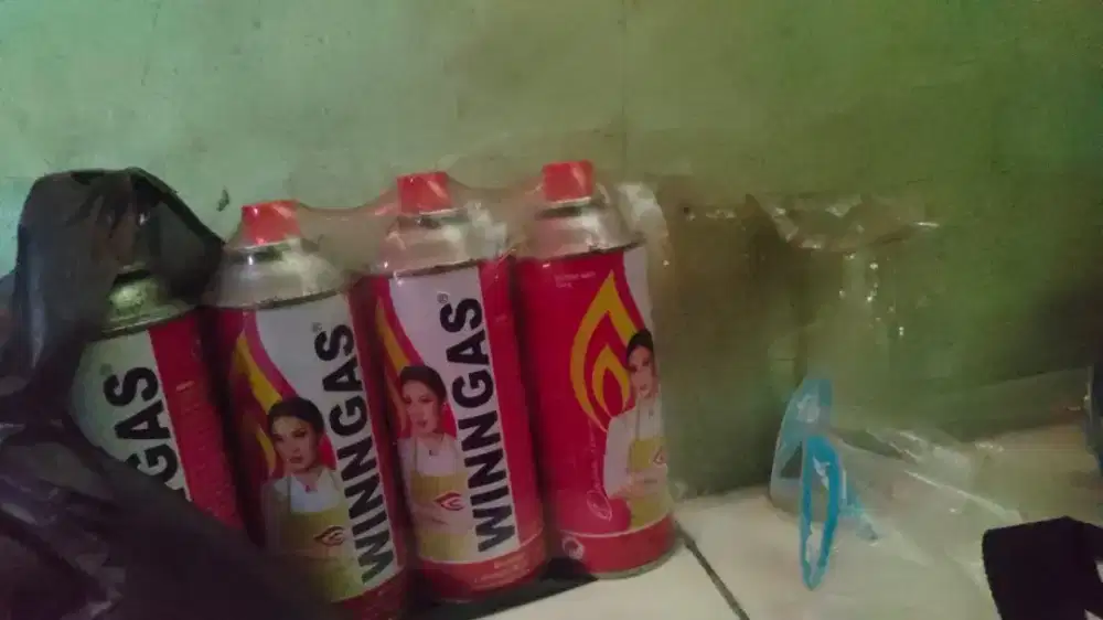 Gas Portable Winn Gas 1 Paket Isi 4 Pcs - Baru Segel