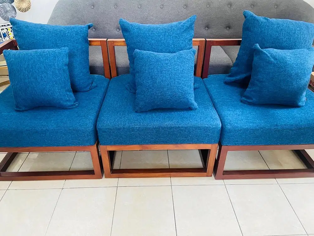 Sofa 3 Seater bangku 3 seat preloved