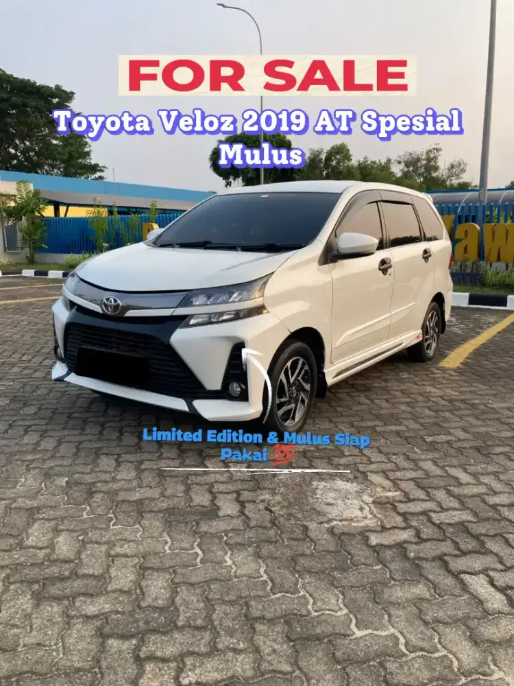 Dijual Toyota Avanza Veloz 1.5 Matic 2019 Kondisi Istimewa Mulus